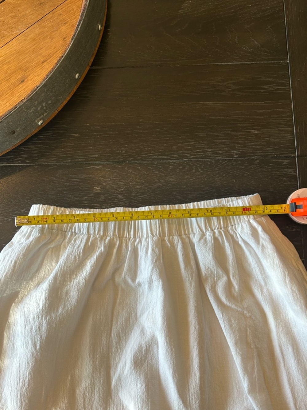 White Tiered Maxi Skirt - Picture 3 of 3